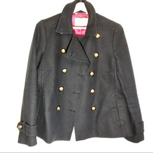 Banana Republic navy blue peacoat